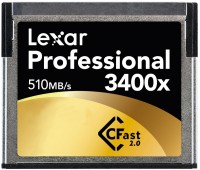 Photos - Memory Card Lexar Professional 3400x CompactFlash 64 GB
