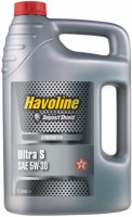 Photos - Engine Oil Texaco Havoline Ultra S 5W-30 5 L