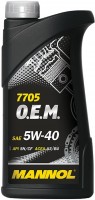 Photos - Engine Oil Mannol 7705 O.E.M. 5W-40 1 L