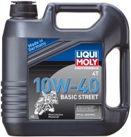 Engine Oil Liqui Moly Motorbike 4T Basic Street 10W-40 4 L