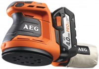 Photos - Grinder / Polisher AEG BEX 18-125 LI-402C 