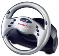 Photos - Game Controller Genius Speed Wheel 3 Vibration 