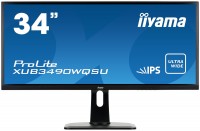Photos - Monitor Iiyama ProLite XUB3490WQSU-B1 34 "  black