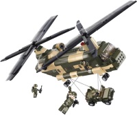 Photos - Construction Toy Sluban Transport Helicopter M38-B0508 