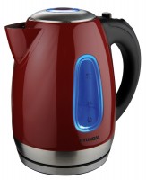 Photos - Electric Kettle Hyundai VK 232 2200 W 1.7 L burgundy