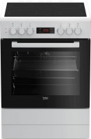 Photos - Cooker Beko FSE 67300 GW white