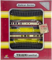 Photos - Car Track / Train Track Fenfa Railcar Series Train Familial 1601B-5B 