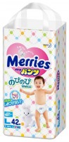 Photos - Nappies Merries Pants L / 42 pcs 