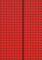 Photos - Notebook Paper-Oh Ruled Notebook Circulo A6 Red 