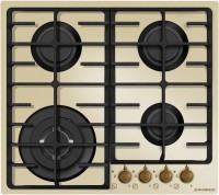 Photos - Hob MAUNFELD MGHG 64 76 RIB beige