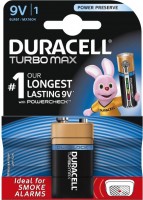 Photos - Battery Duracell 1xKrona Turbo Max MX1604 