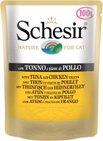 Photos - Cat Food Schesir Adult Pouch Tuna/Chicken 100 g
