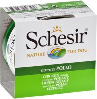 Photos - Dog Food Schesir Adult Canned Chicken 150 g 1