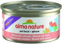 Photos - Cat Food Almo Nature Adult DailyMenu Mousse Salmon 