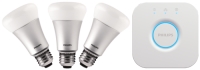 Photos - Light Bulb Philips Hue White and Color Ambiance Starter Kit A19 