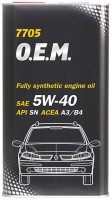 Photos - Engine Oil Mannol 7705 O.E.M. 5W-40 4 L
