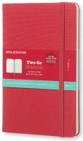 Photos - Notebook Moleskine Two-Go Notebook Red