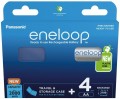Panasonic Eneloop  4xAA 2000 mAh + case