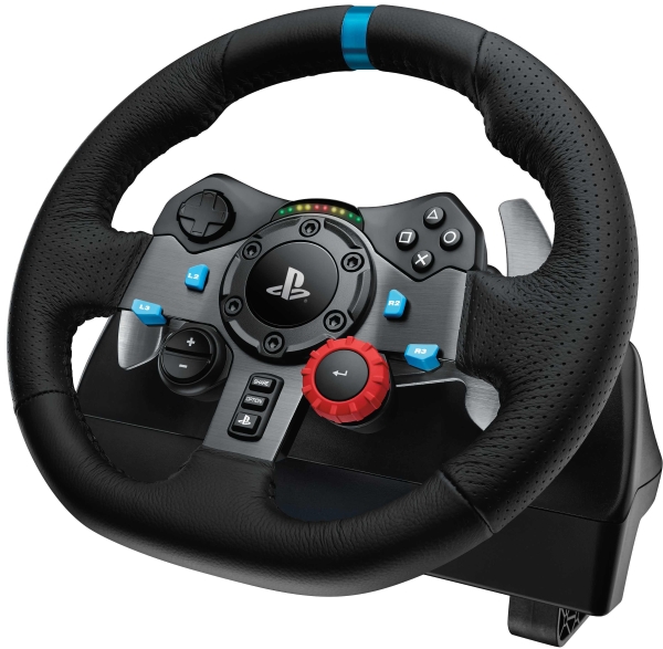 logicool G29 DRIVING FORCE　ステアリングコントローラ LPRC-15000　 【PS4/PS3対応】動作確認済　箱痛みアリ Logitech G29 Driving Force Racing Wheel and Pedals, Force Feedback, Real  Leather + ASTRO A10 Gen 2 Wired Headset, Sim Steering Wheel, Pedals and